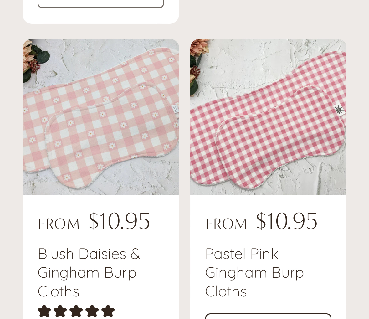 Burp Cloths