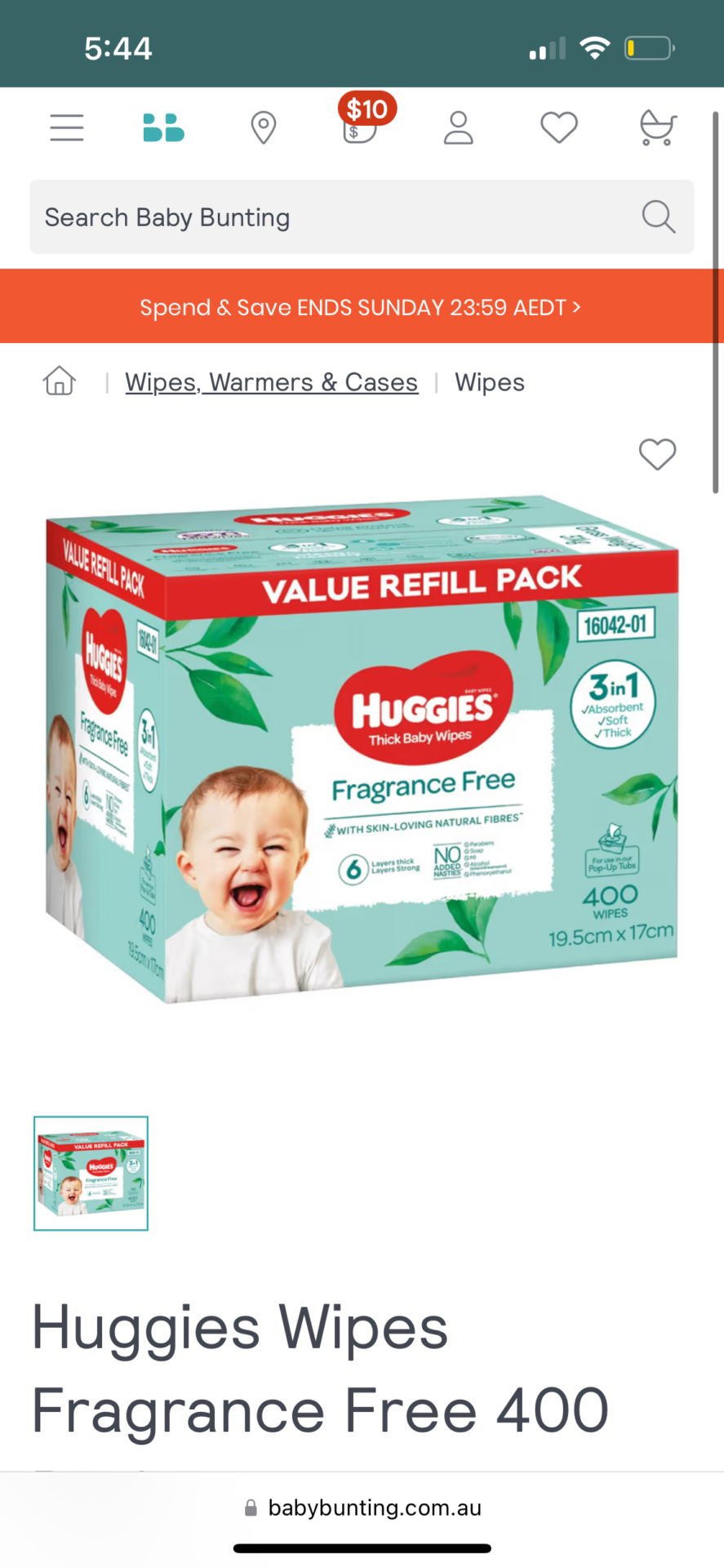 Wipes refill