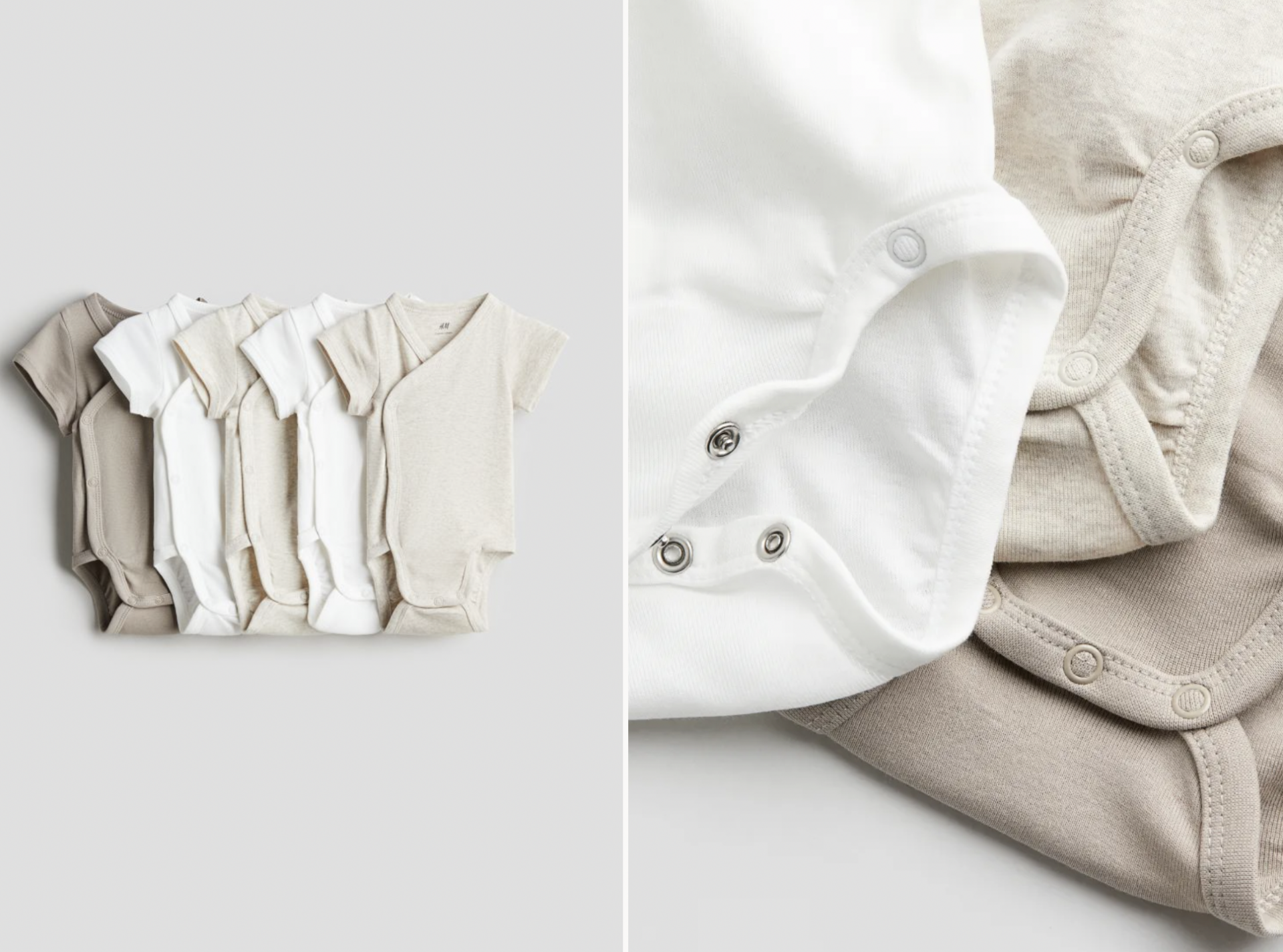 H&M - 5-pack Cotton Bodysuits