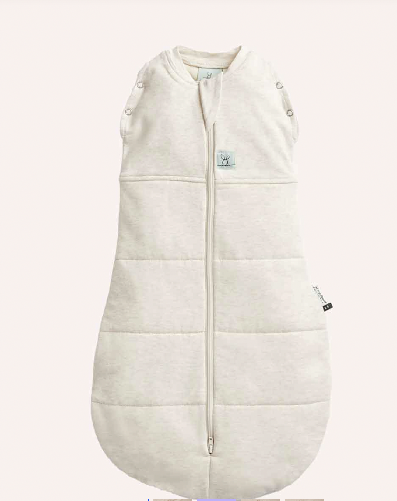 Cocoon Swaddle Bag 2.5 TOG - Oatmeal Marle