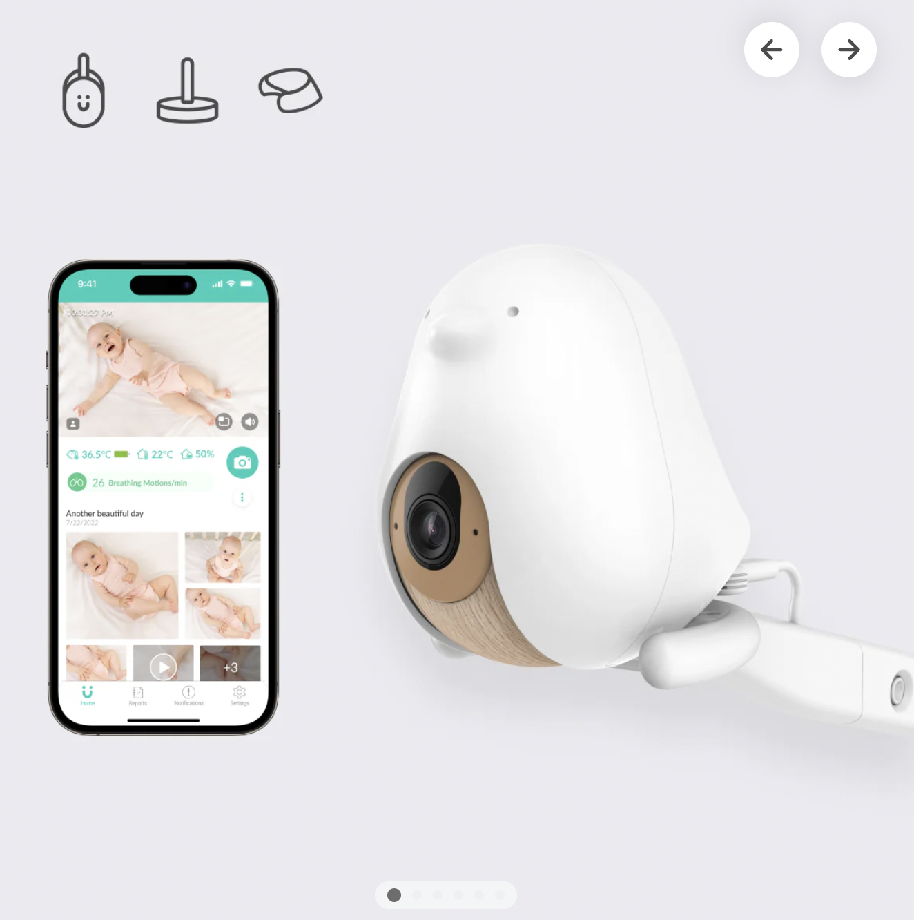 CuboAi Plus Smart Baby Monitor