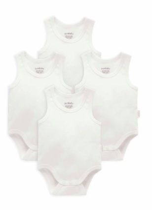 Rib Bodysuits 4 Pack