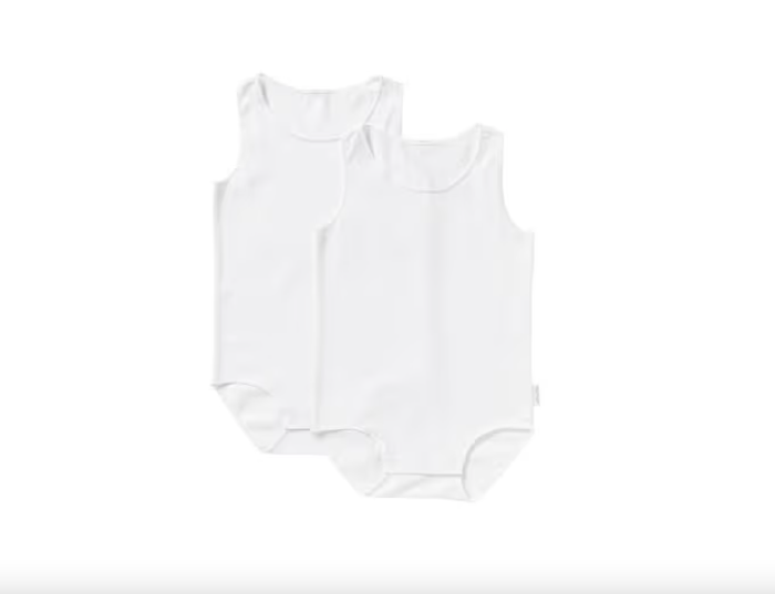 Bonds 2 Pack Wonderbodies Singlet Suit White