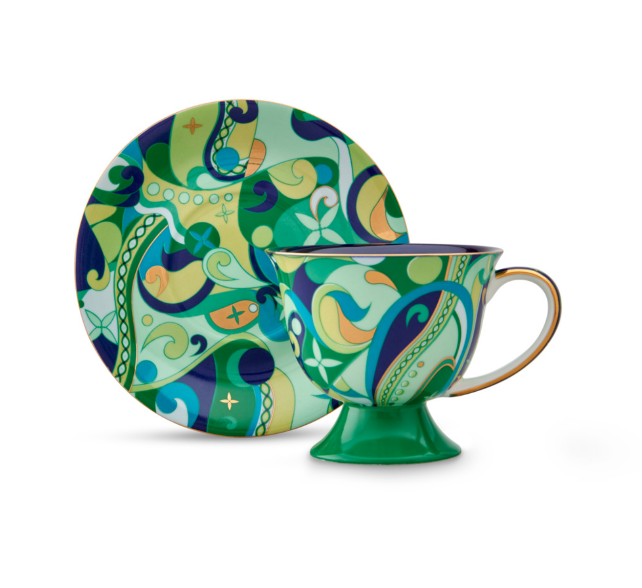 Cup & Saucer x4