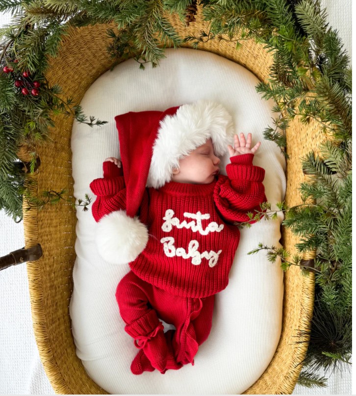 Santa baby jumper