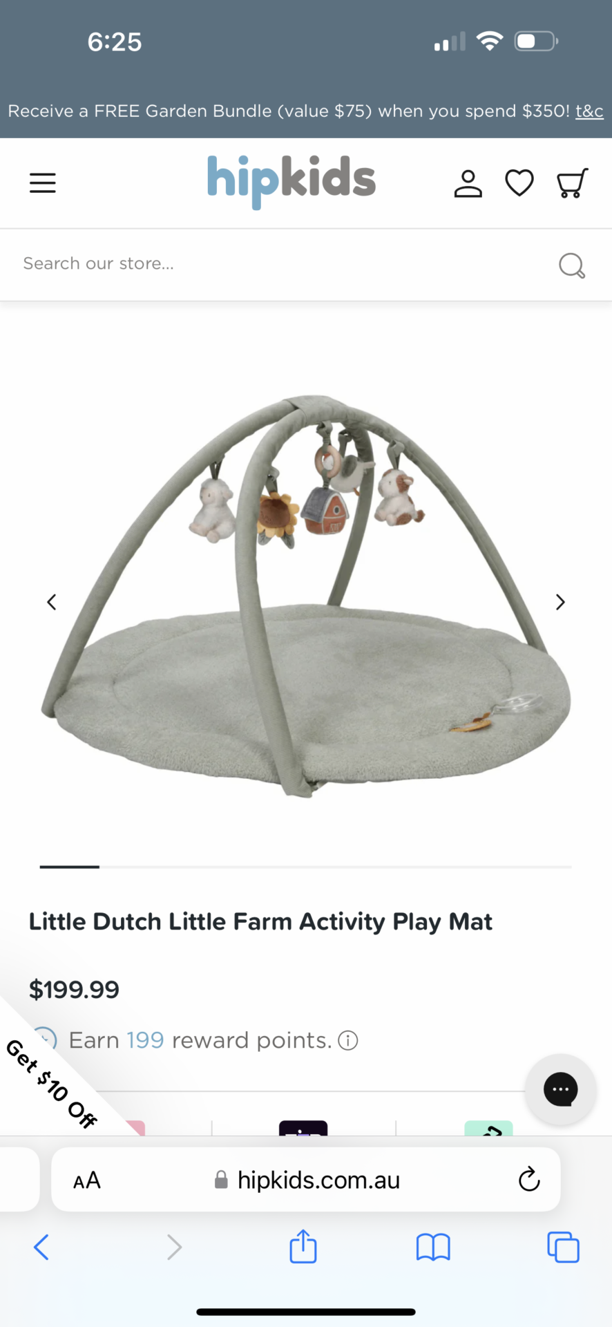 Little Farm Activity Play Mat