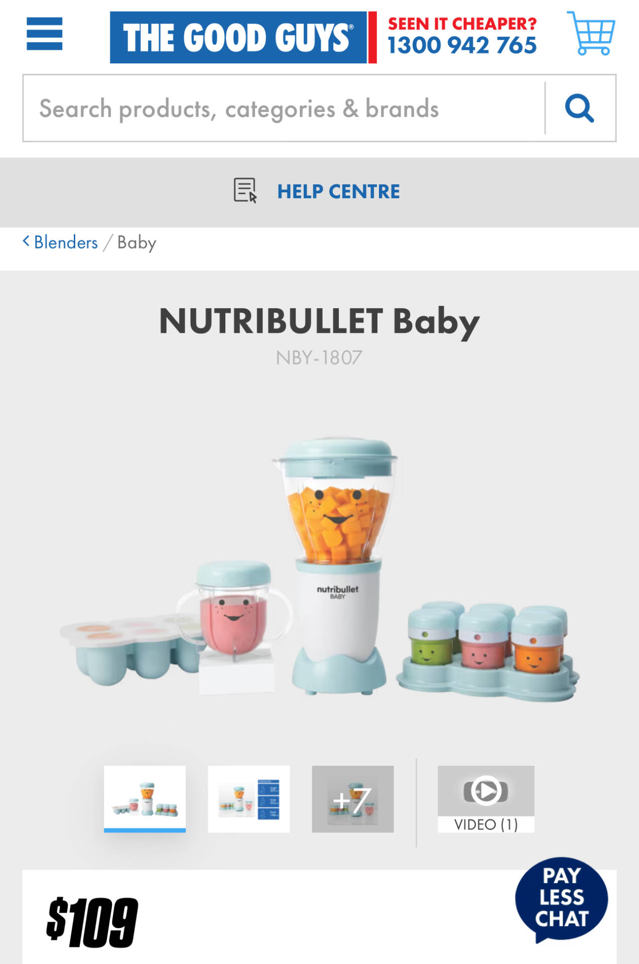 Nutribullet Baby