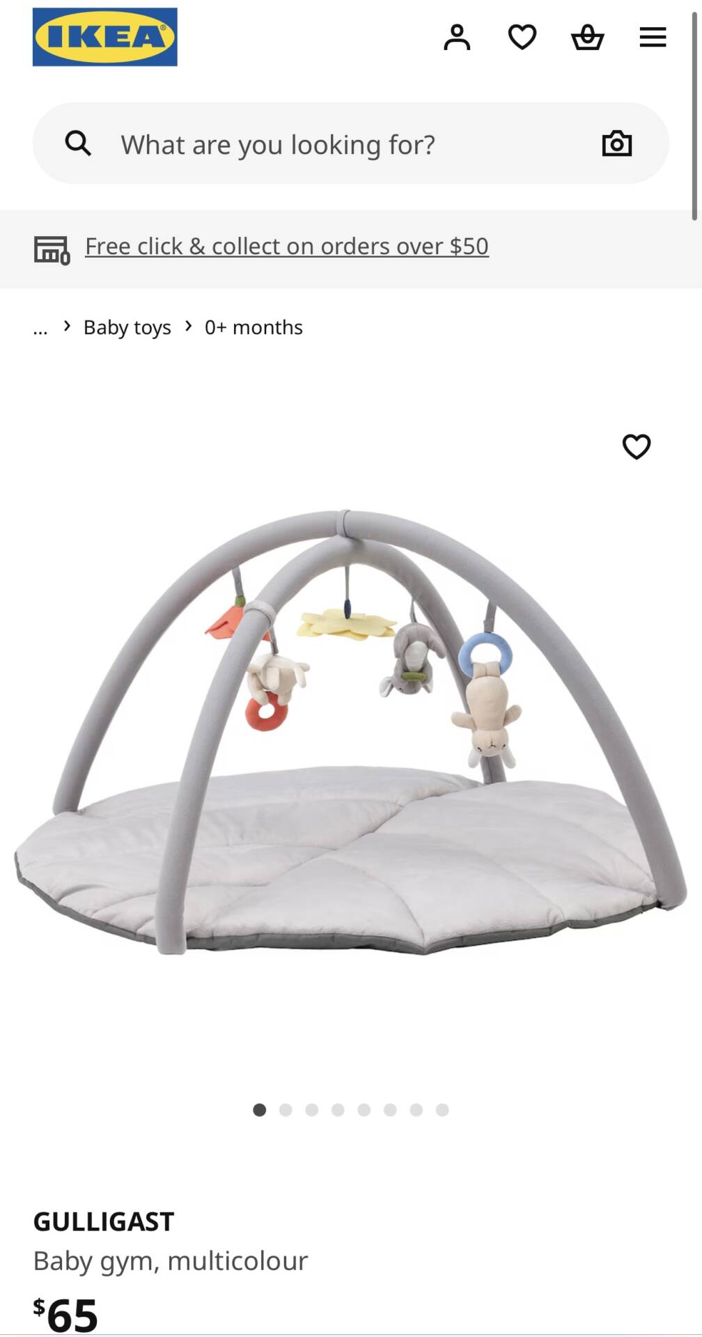 Baby gym, multicolour