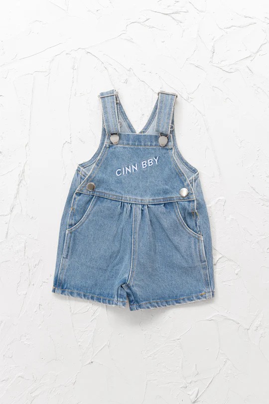 Cinnamon Baby - Summer Denim Overalls