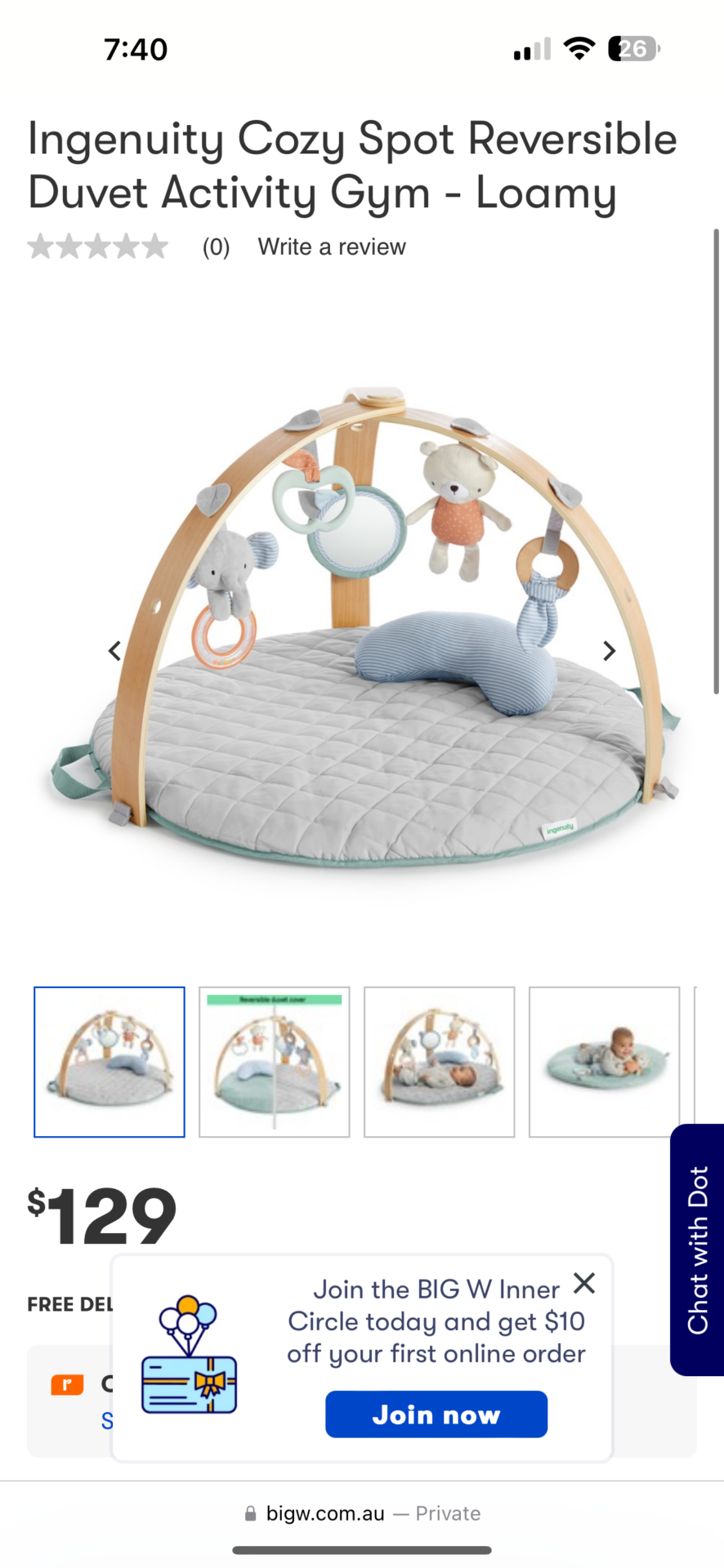 Baby Mat/Activity Gym