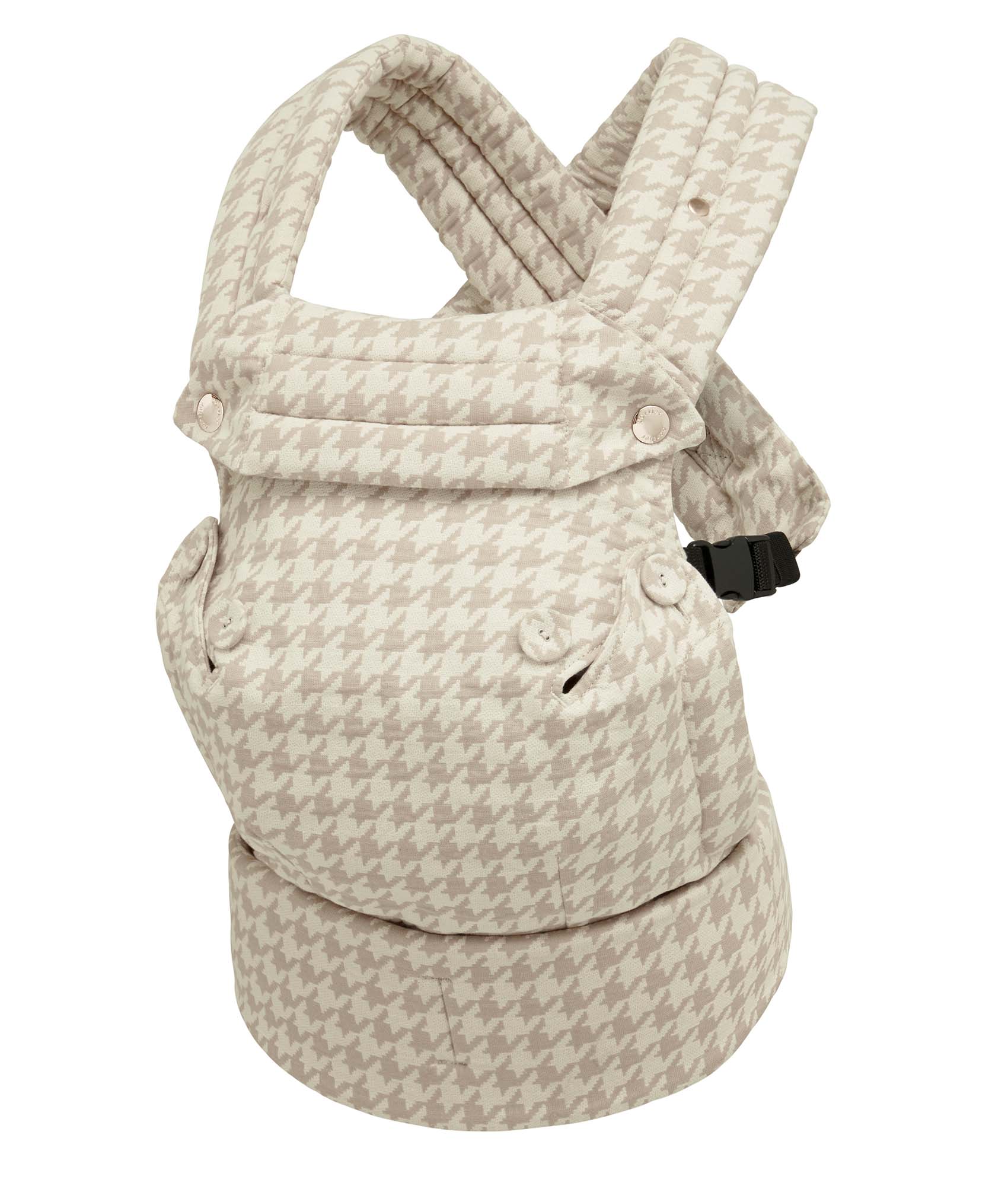 Portier Carrier - Neutral Houndstooth