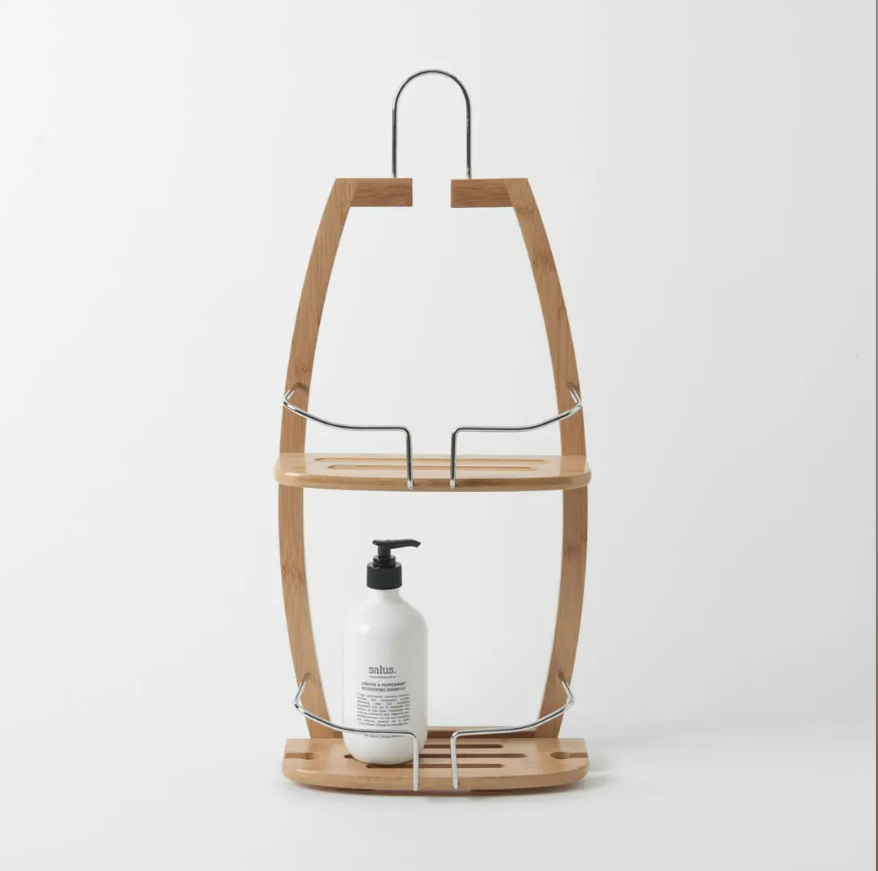 Bamboo Hanging Shower Caddy