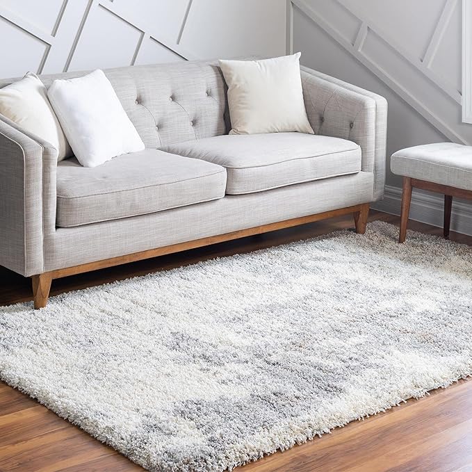 Grey & Beige Rug - Living room