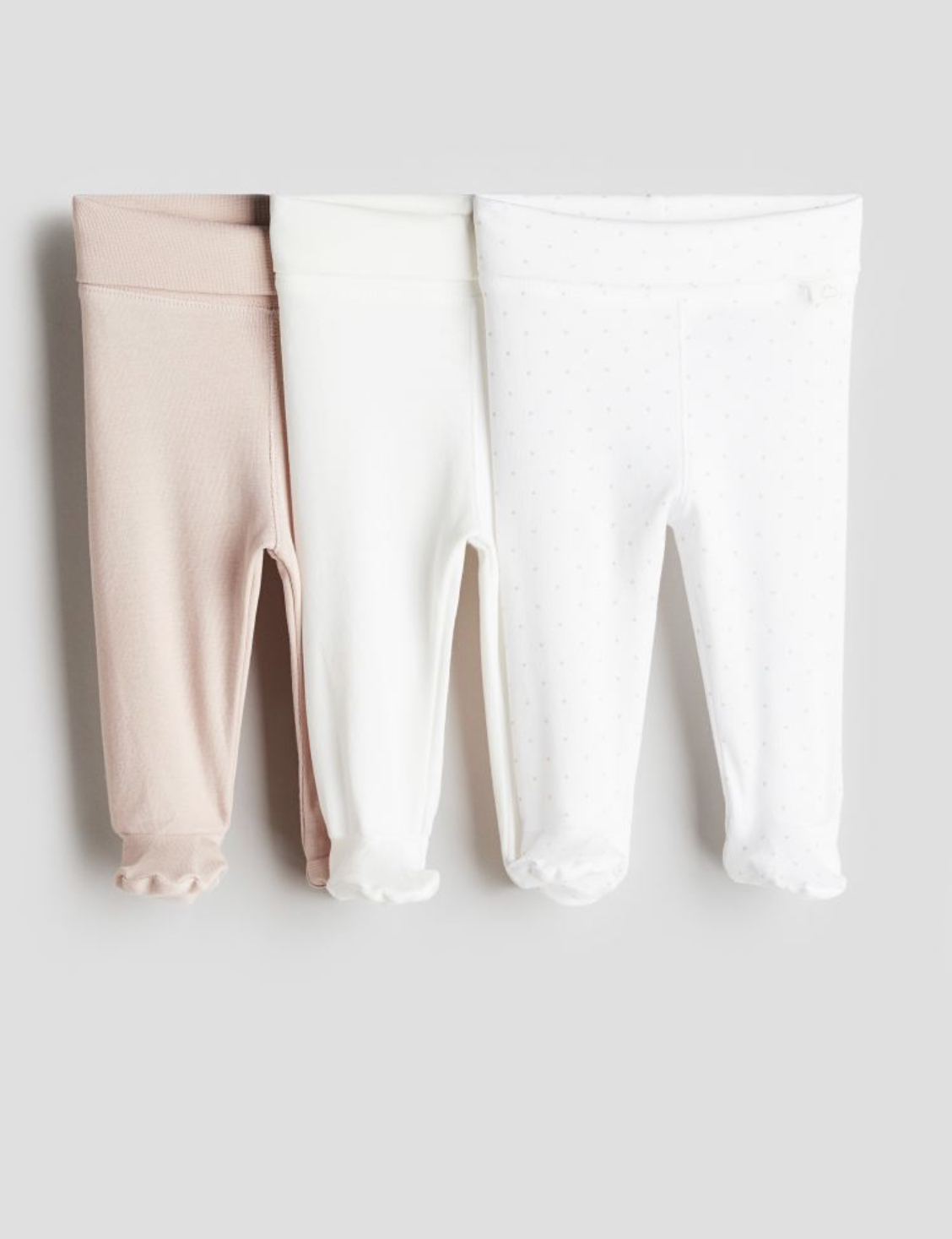 3pk Footed Leggings