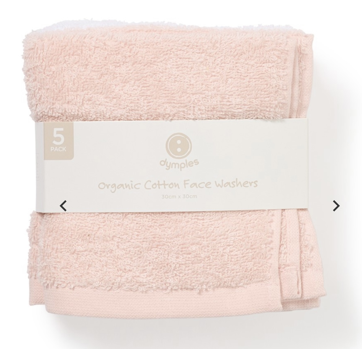 Organic Cotton Face Washers