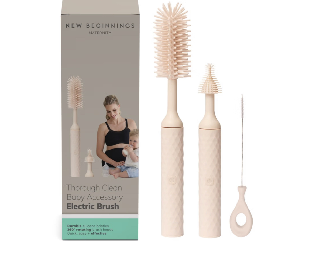 Electric Bottle Brush Cleaning Set