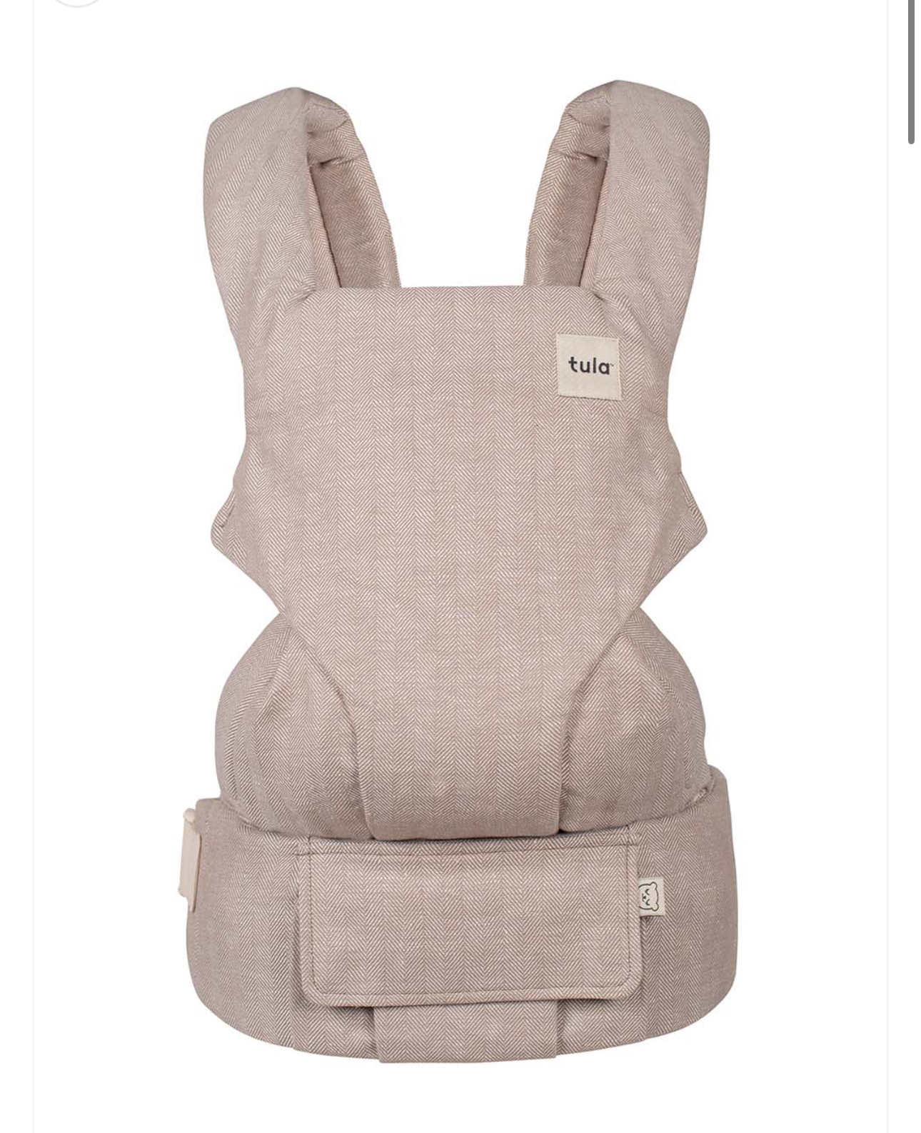 Linen Explore Baby Carrier Sand