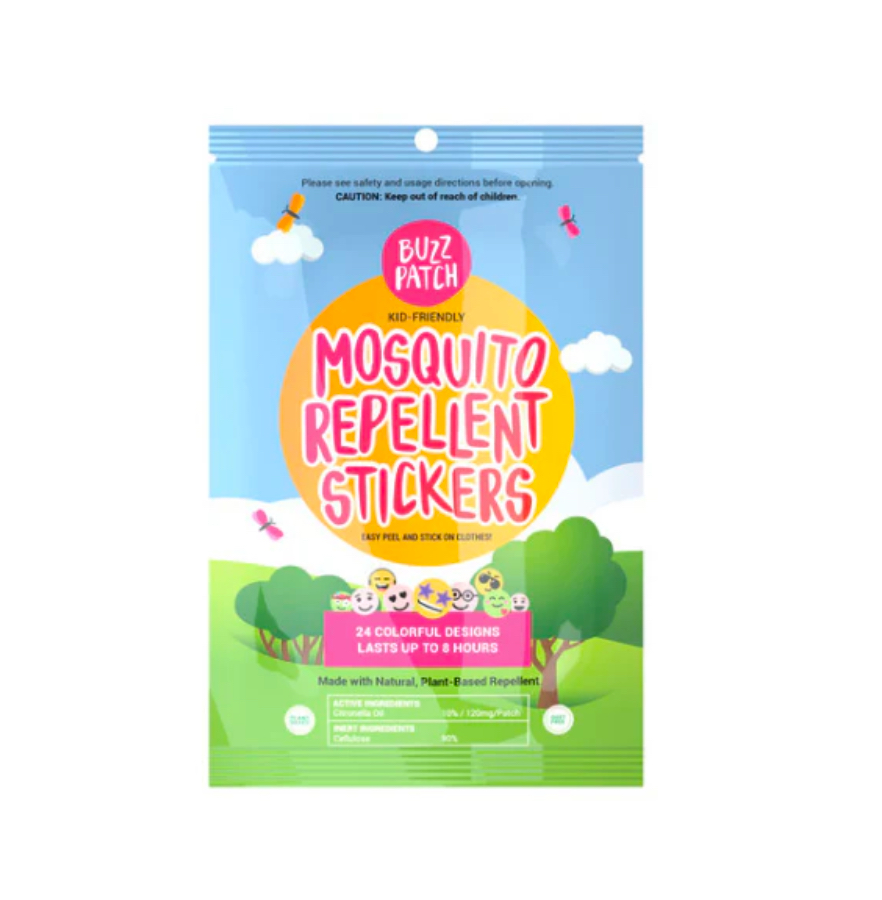 Mosquito repellent stickers