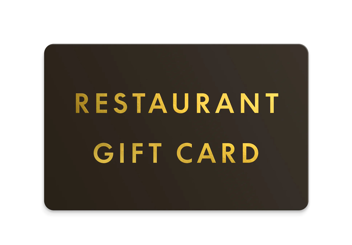 Restaurant Gift Voucher