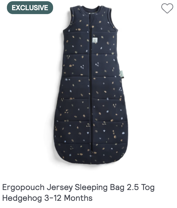 Sleeping Bag Winter 3-12Months 2.5TOG