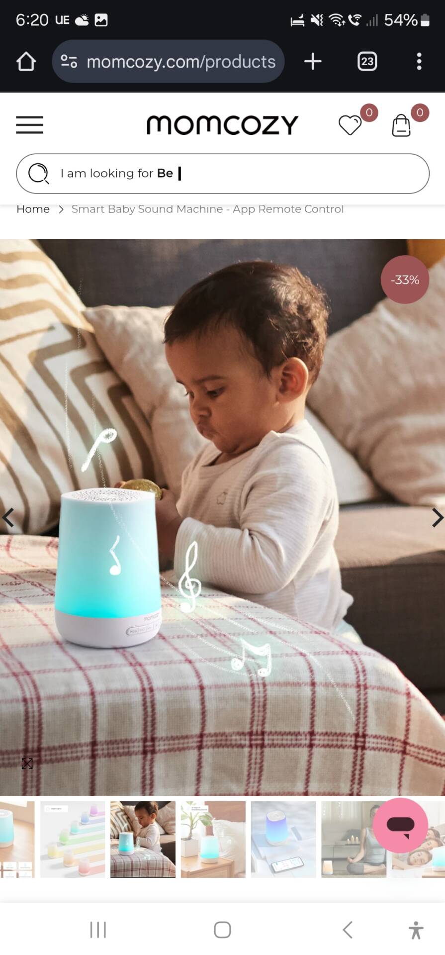 Smart Baby Sound Machine - App Remote Control