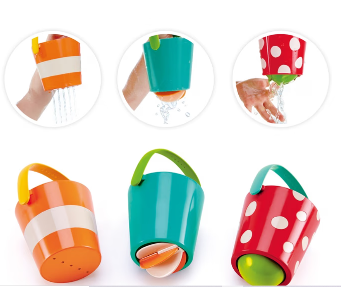 Hape Bath Happy Buckets Set