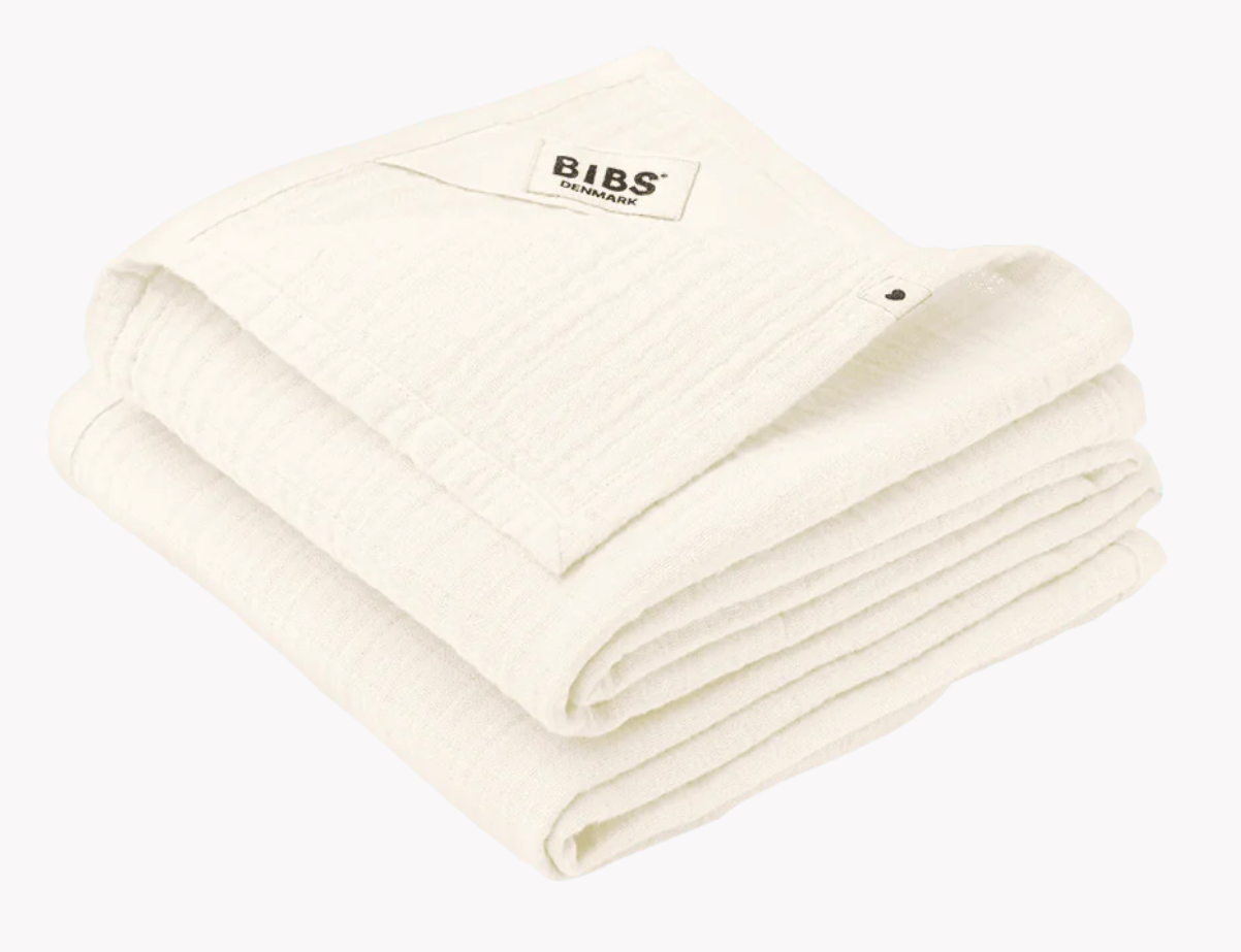 BIBS Muslin Cloth Set - Ivory