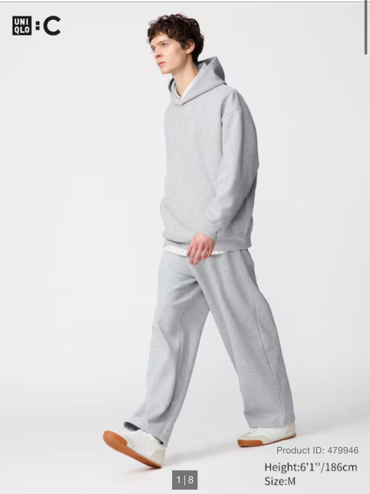 UNIQLO : C Sweat Wide Pants