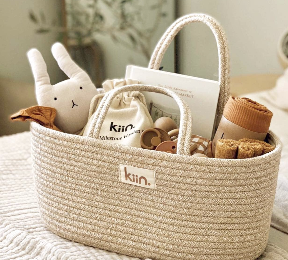 Kiin Cotton Rope Nappy Caddy