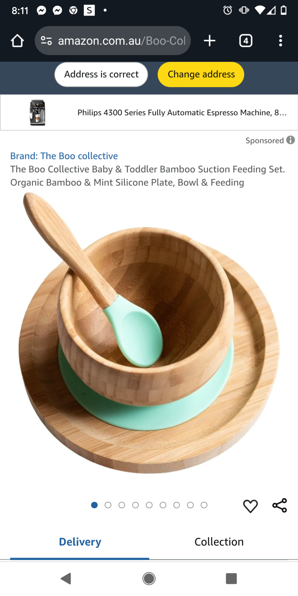 Bamboo feeding set