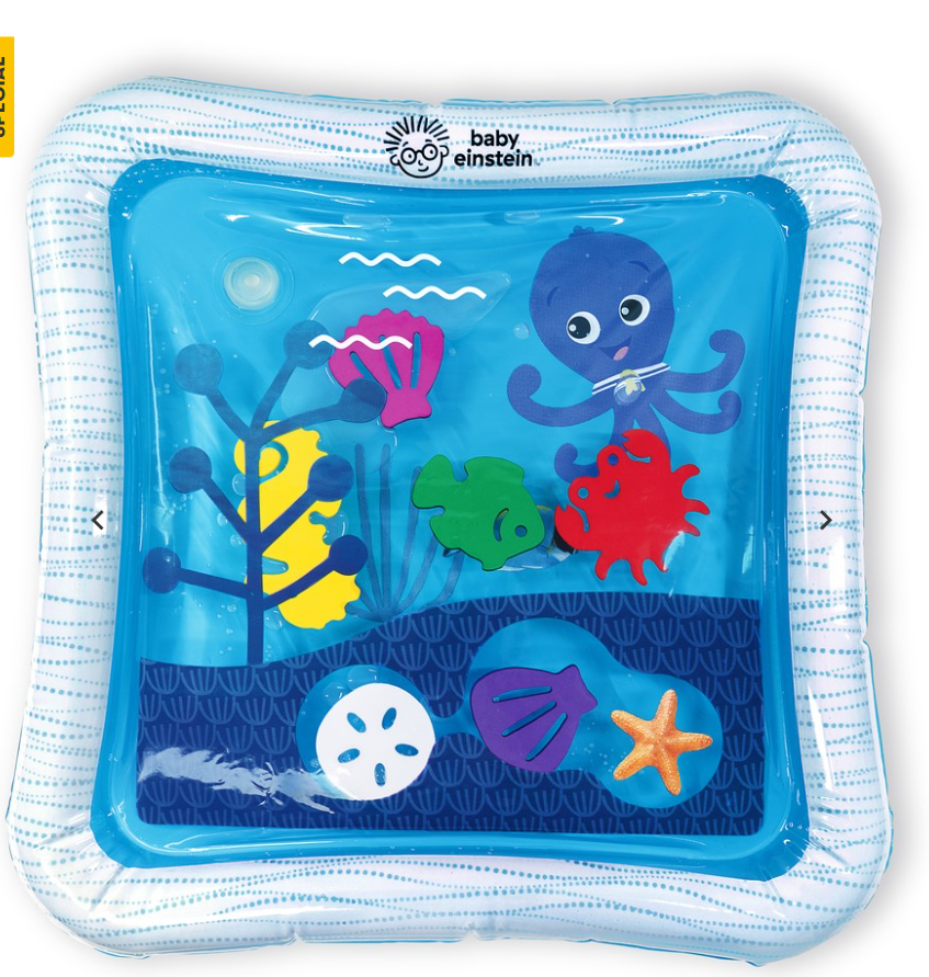 Baby Einstein Opus’s Ocean of Discovery Tummy Time Water Mat