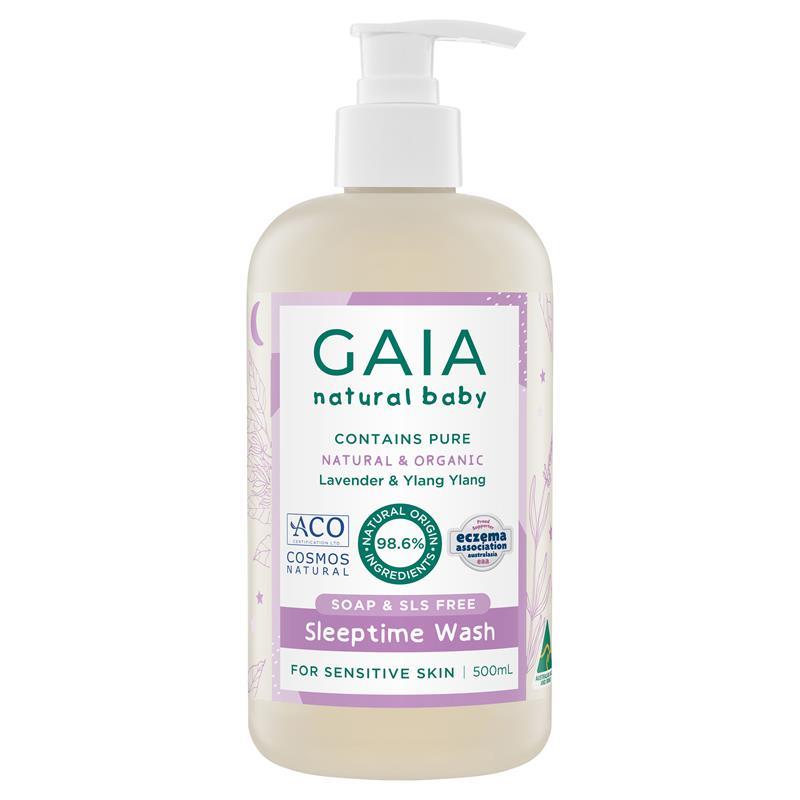 Gaia Natural Baby Sleeptime Bath Wash