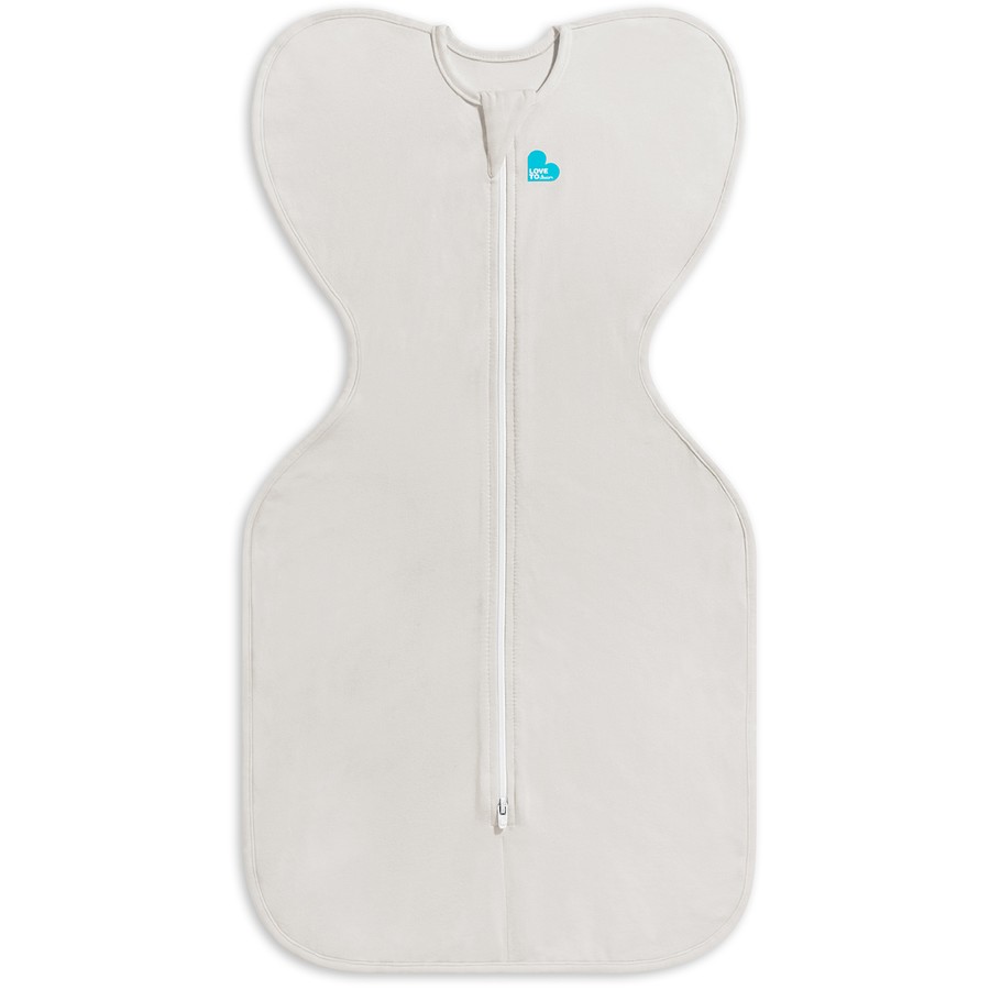 Love To Dream Baby 1 Tog Swaddle Up - Light Grey