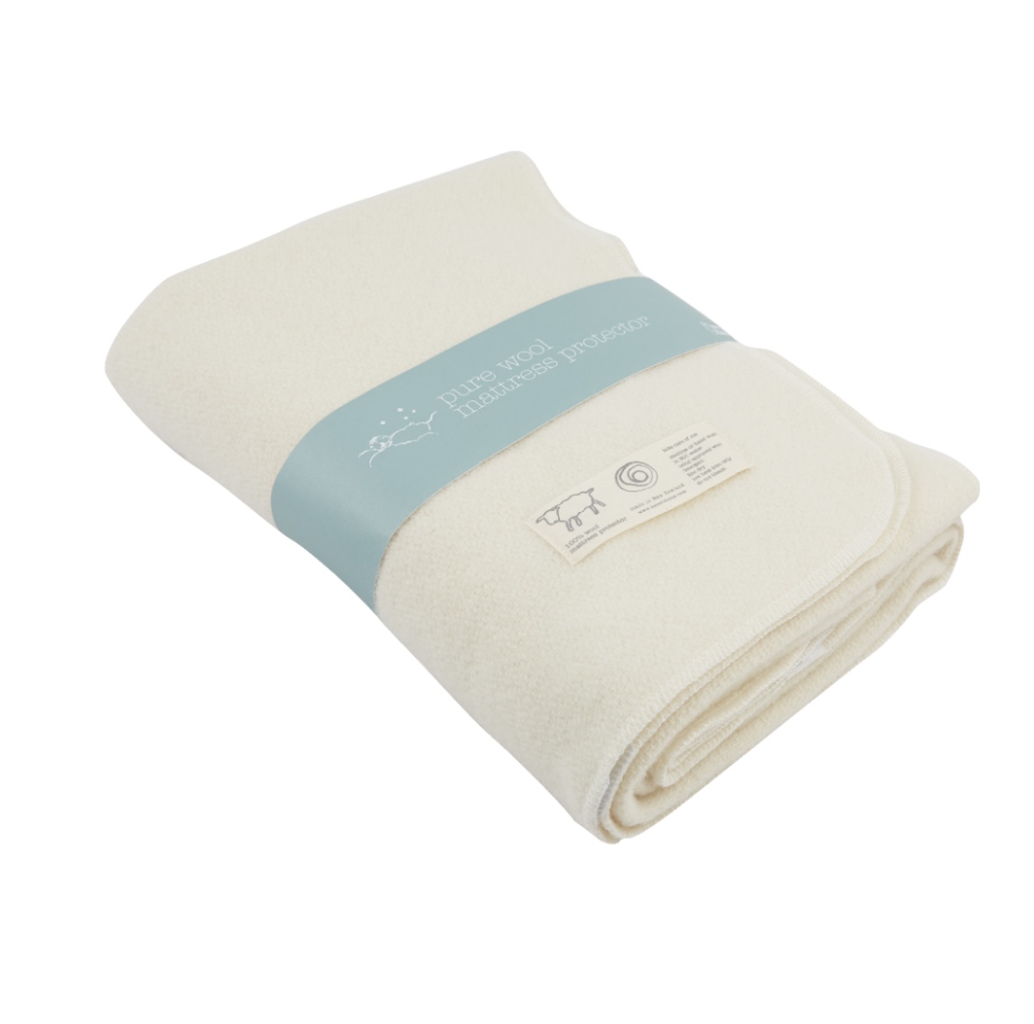 Wool Cot Mattress Protector