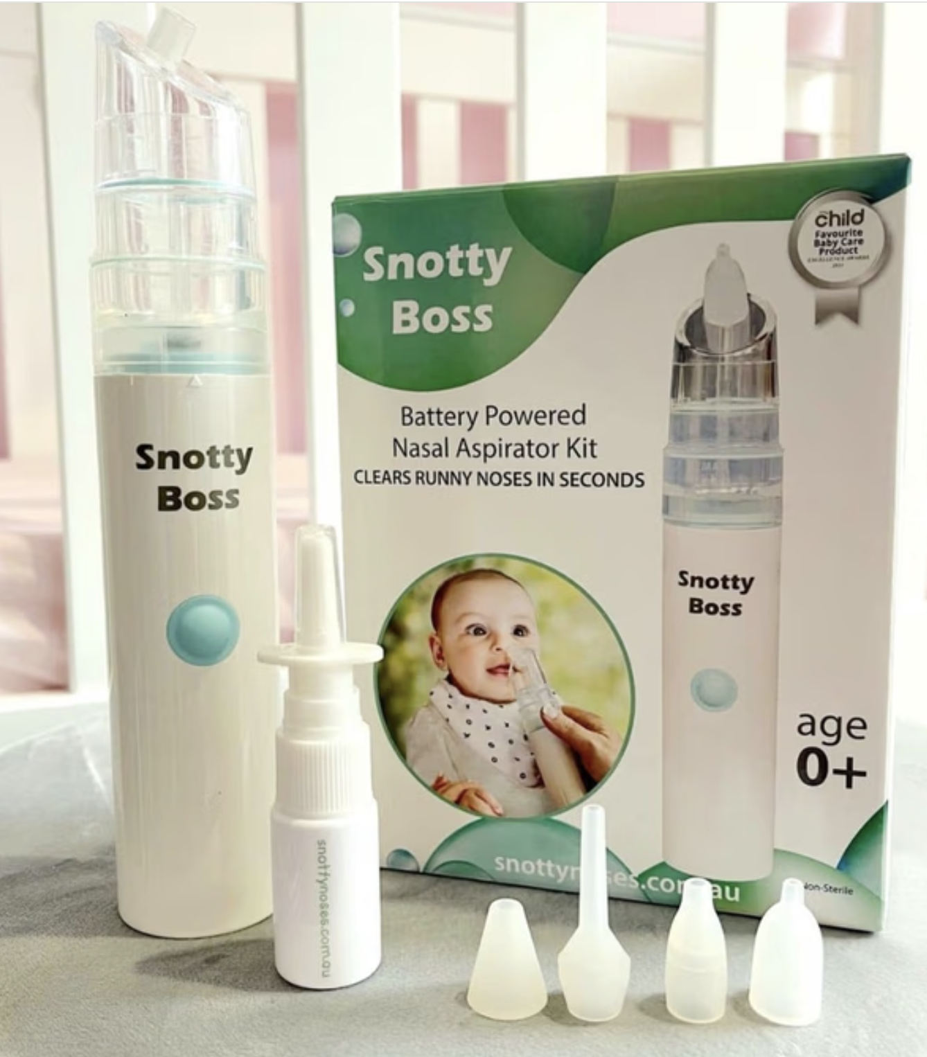 Snotty Boss Nasal Aspirator Kit