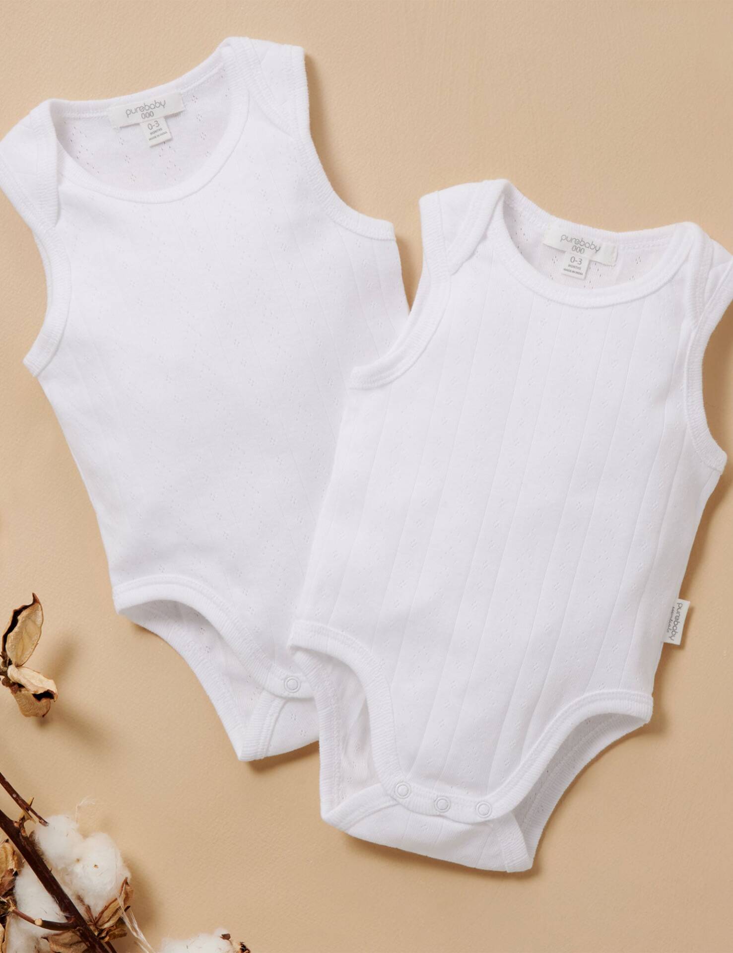 Cotton singlet bodysuit