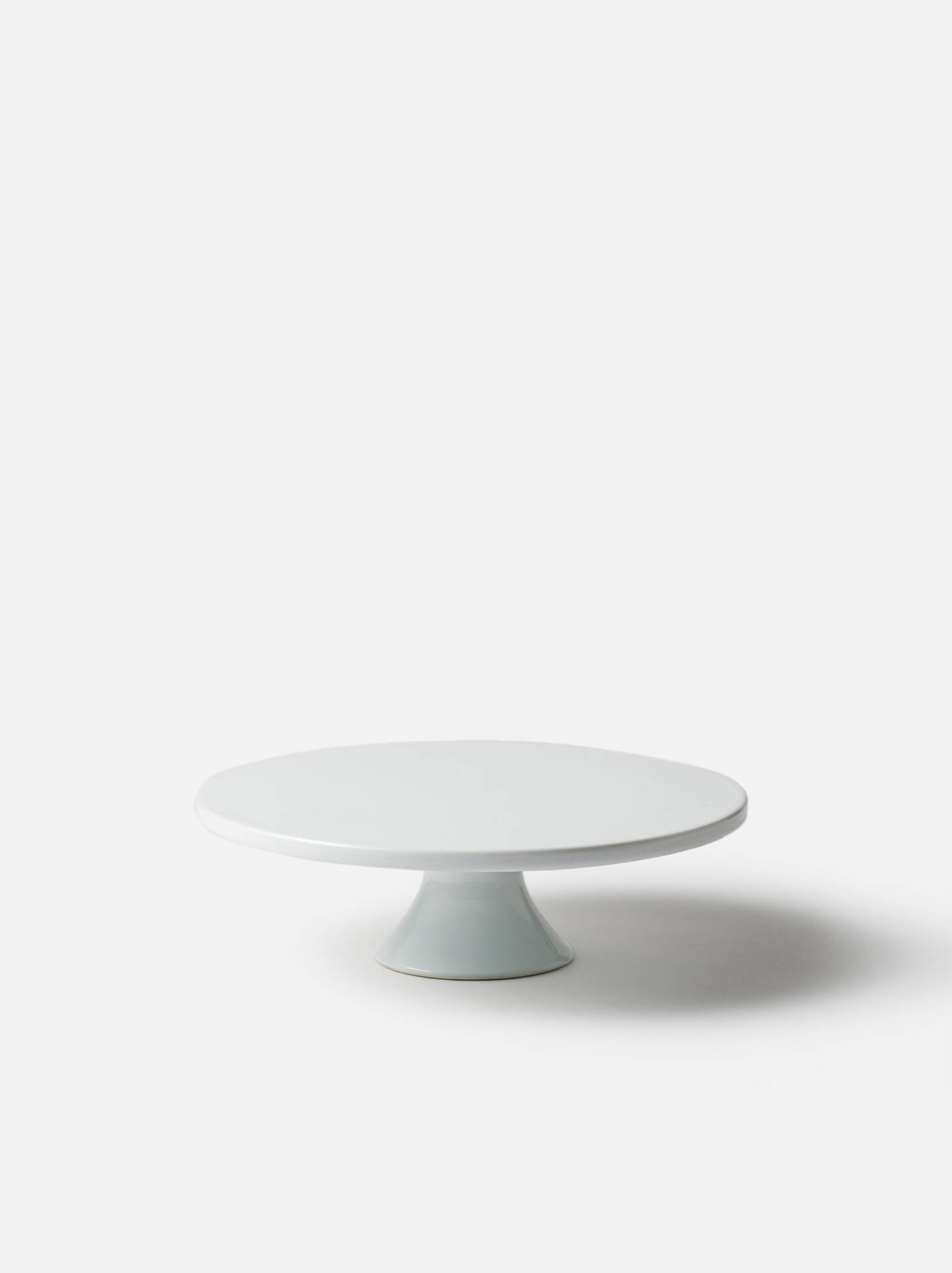 Porcelain Cake Plate On Stand