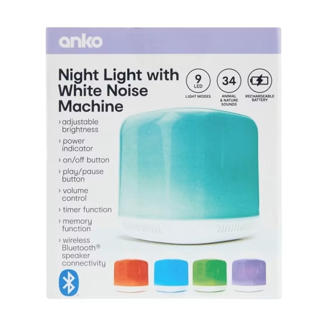 Night Light/White Noise Machine