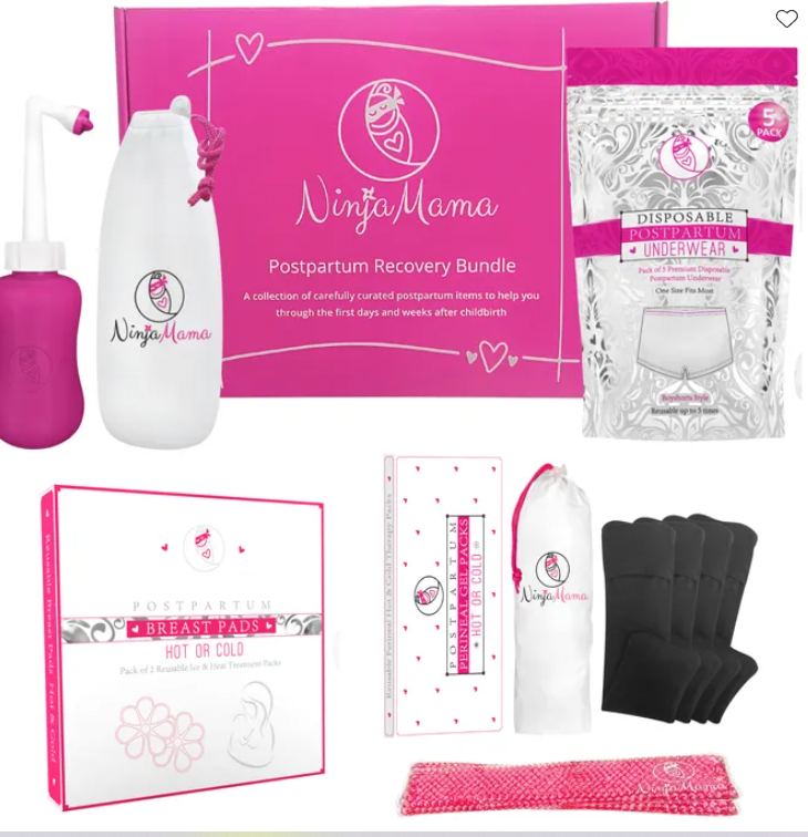 Ninja Mama Postpartum Recovery Fab 4