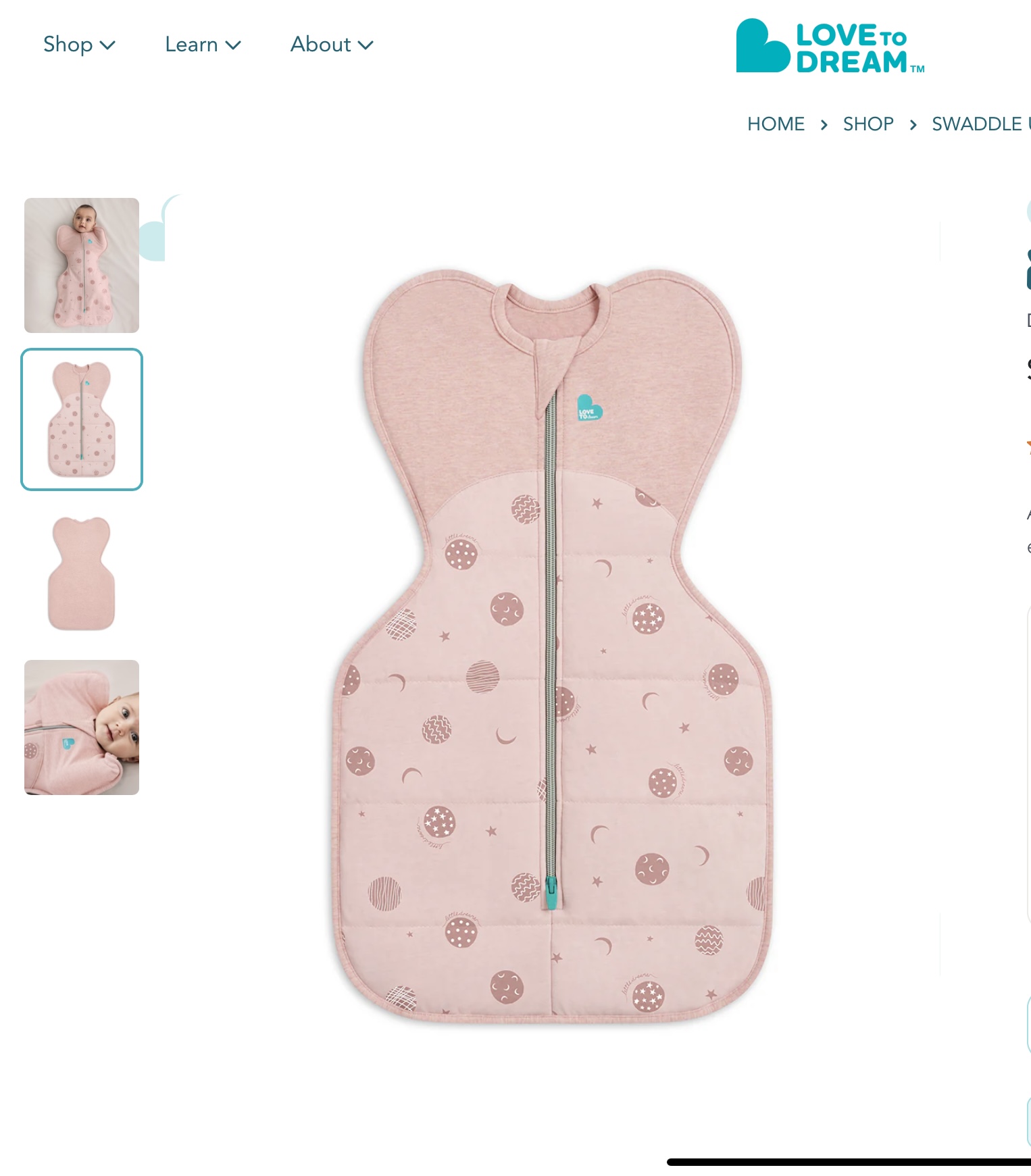 swaddle sleeping bag things