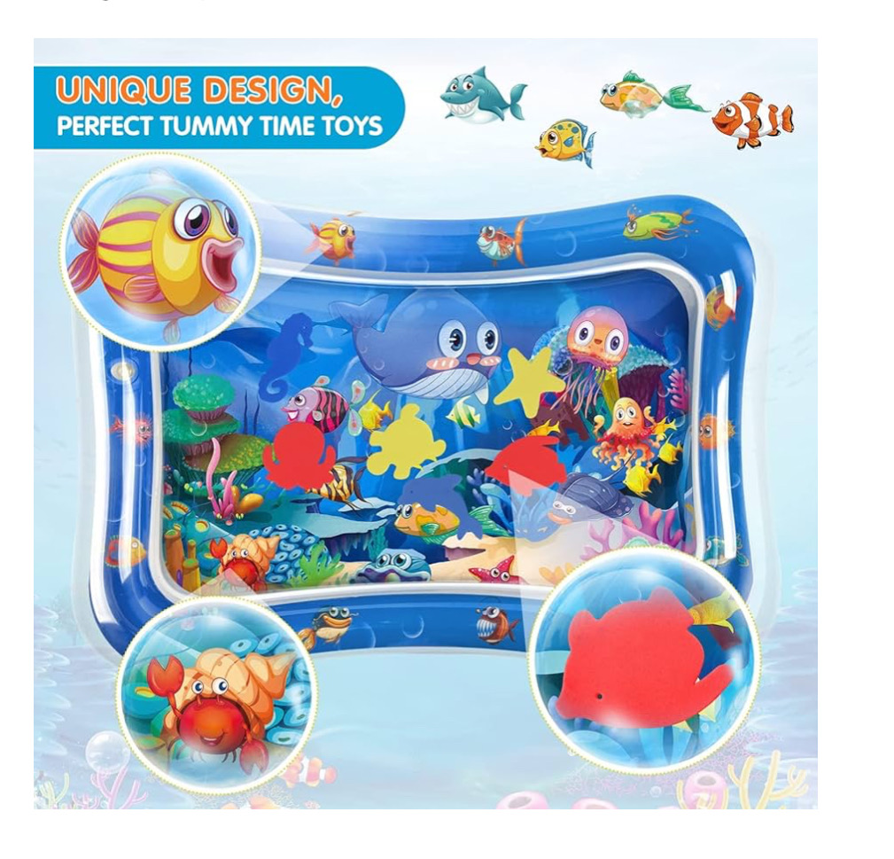 Baby water sensory mat