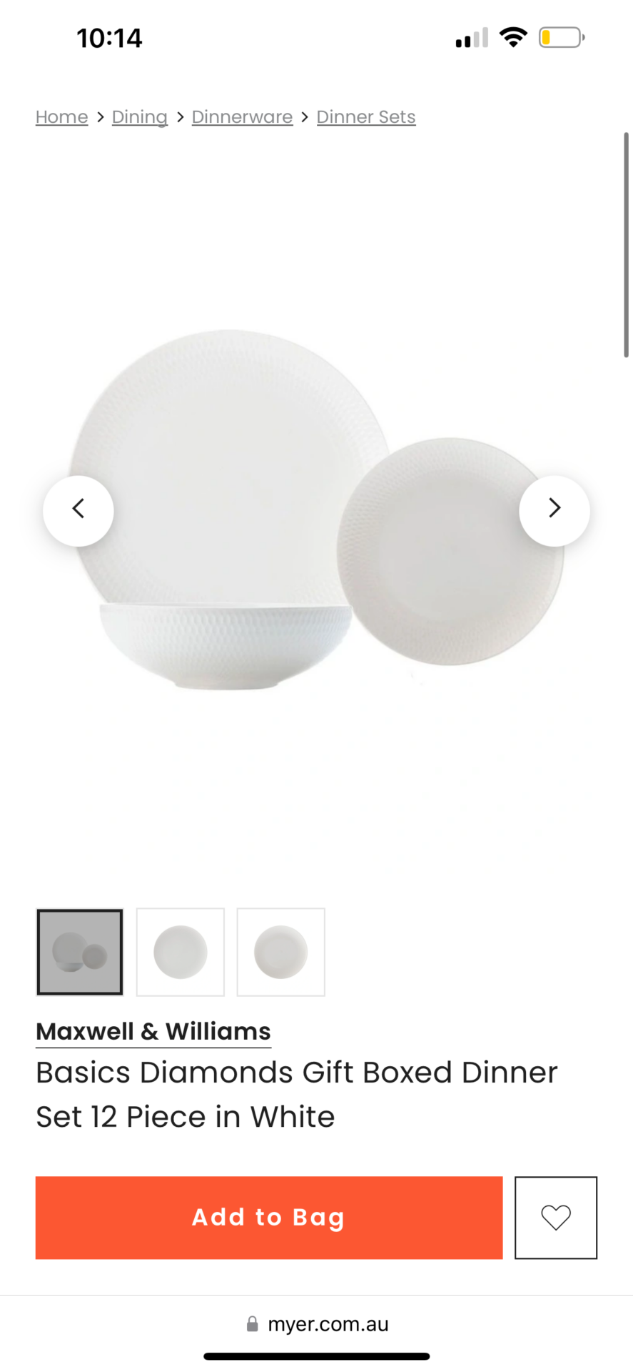 Dinner Set