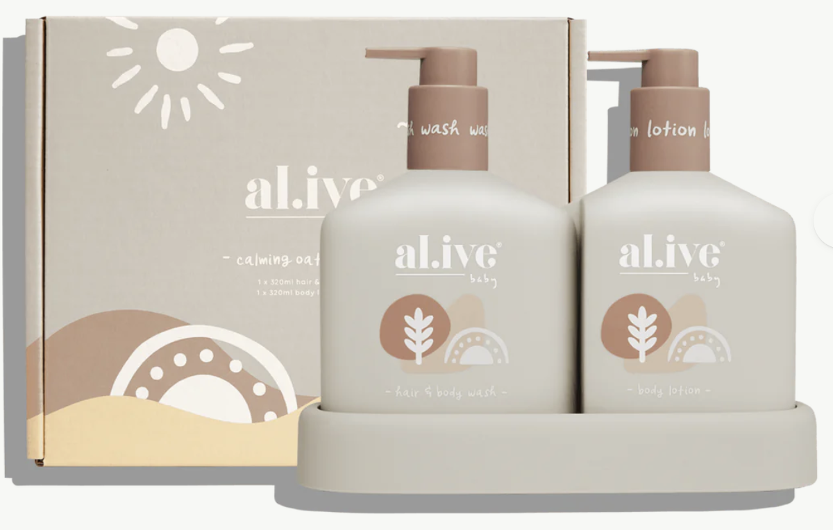 baby hair & body duo - calming oatmeal