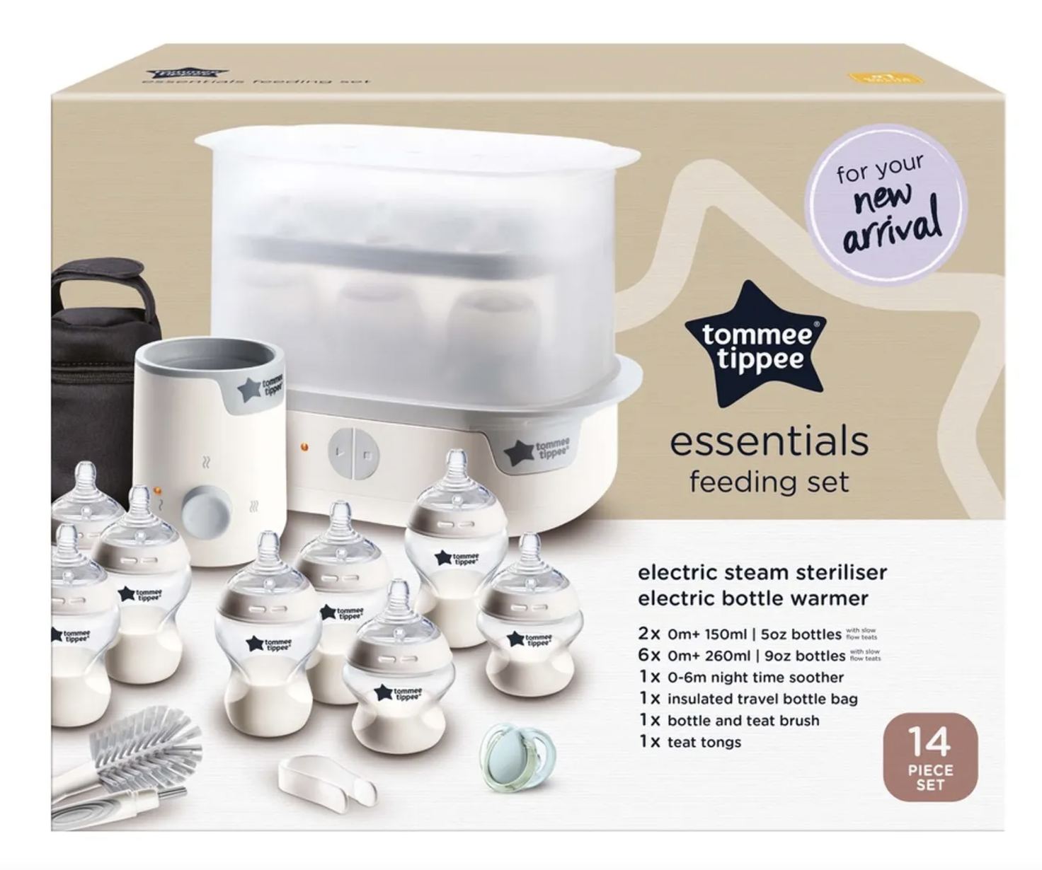 Tommee Tippee Essential Starter Kit White - Gen3