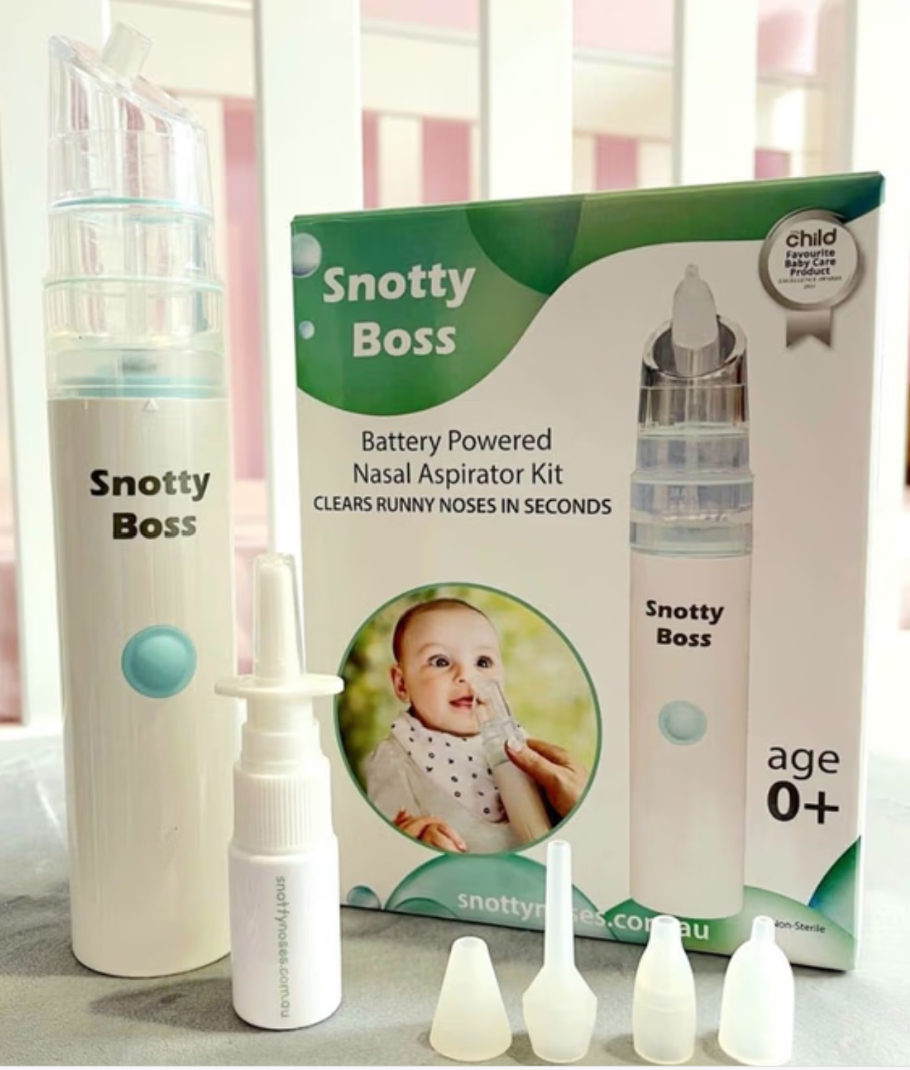Snotty Boss Nasal Aspirator Kit
