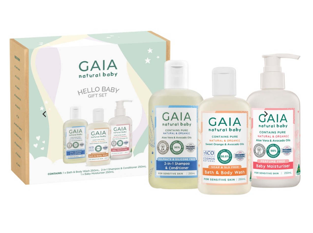 Gaia Natural Baby Gift Set 3