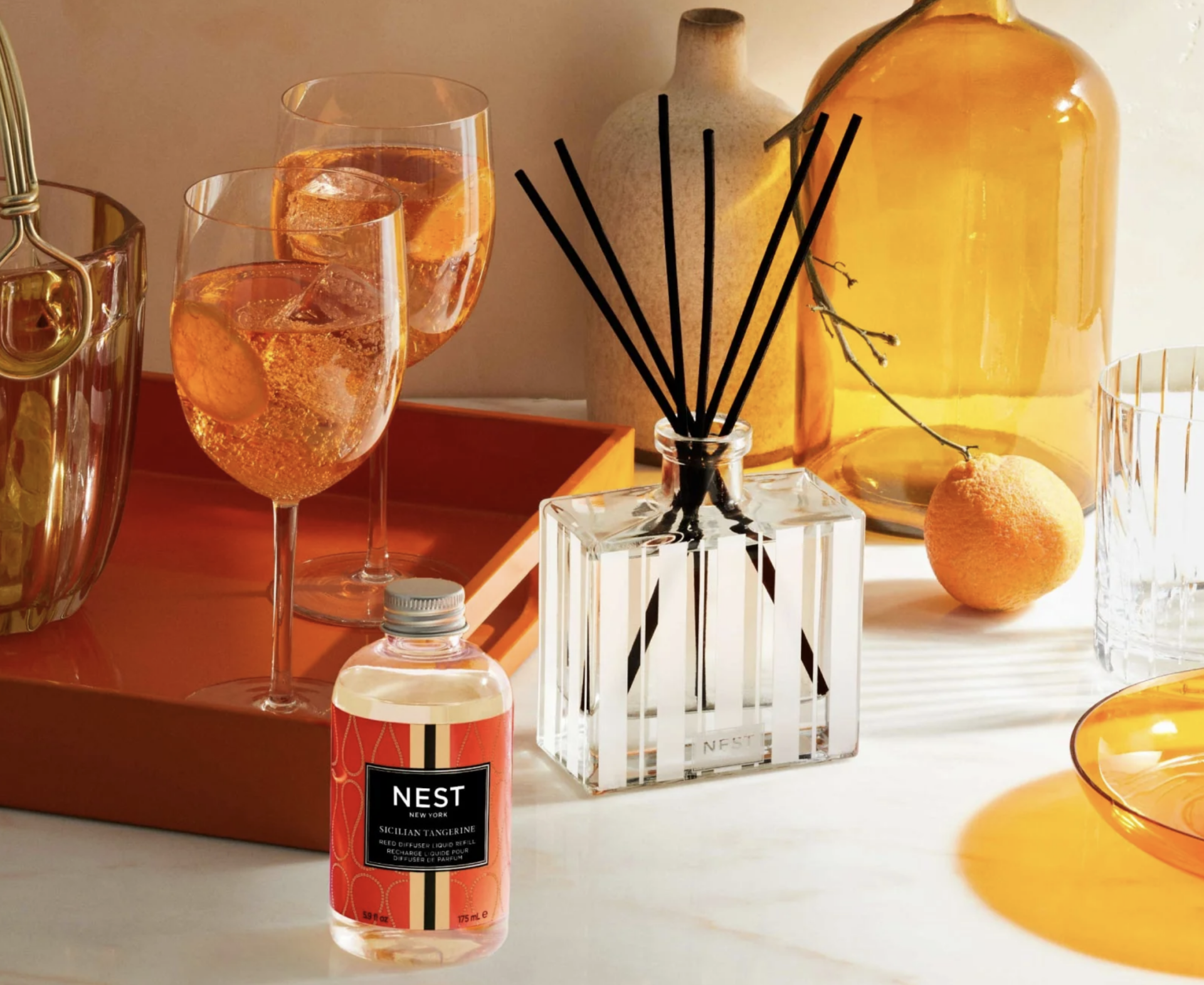 Nest Sicilian Tangerine Reed Diffuser
