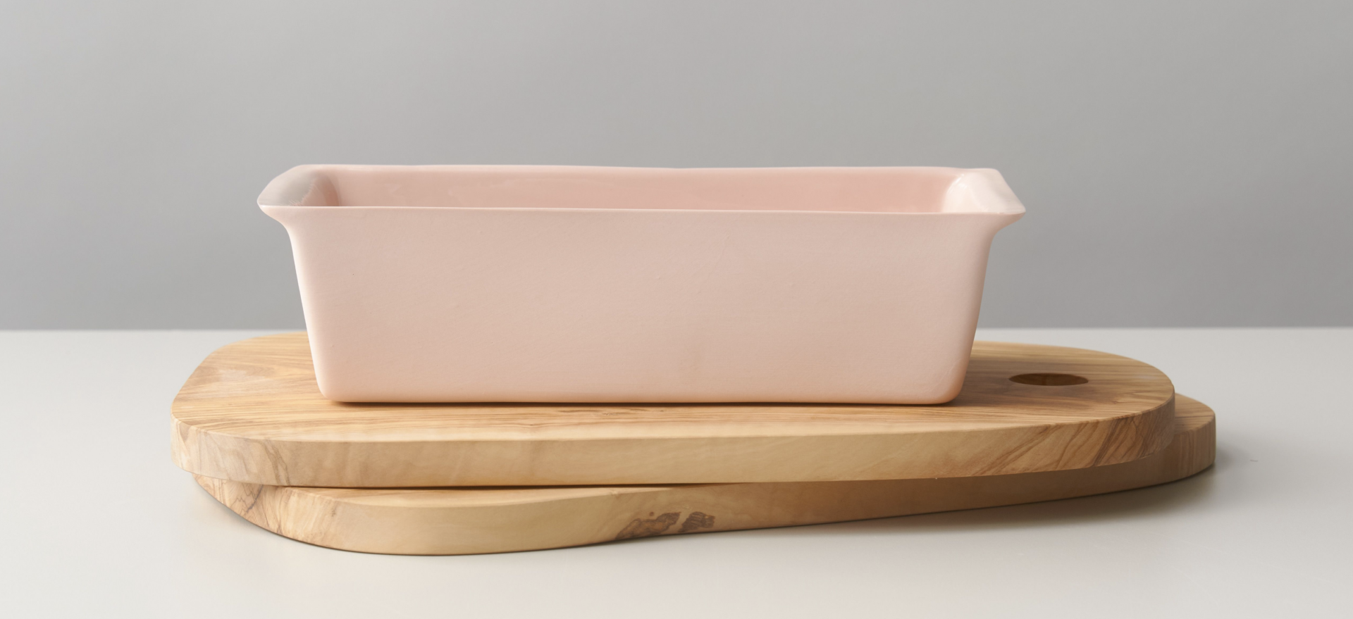Mud Small Baking Dish, Pink