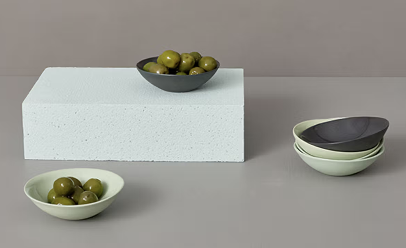 Mud Small Dipping Bowl, Pistachio