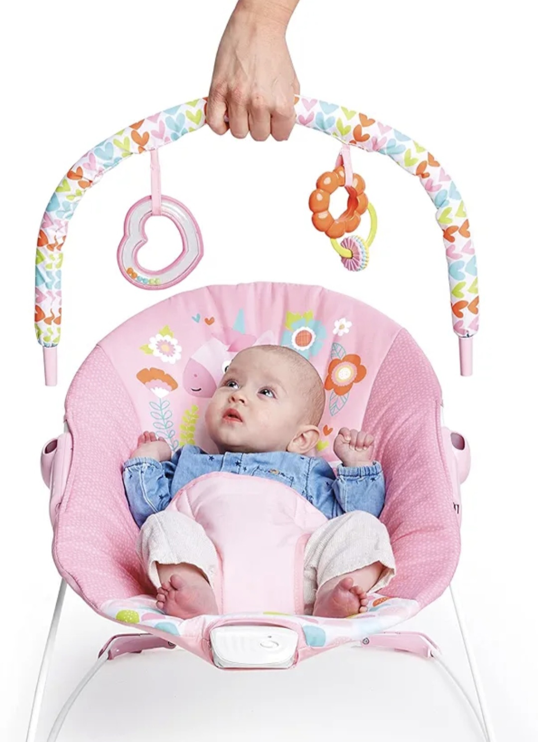 Bright starts vibrating bouncer